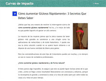 Tablet Screenshot of curvasdeimpacto.org